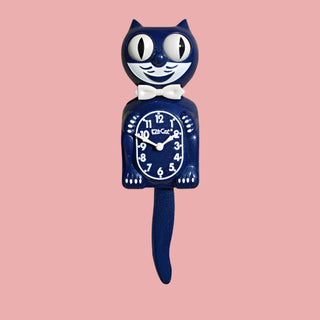Galaxy Blue Kit Cat Klocka limiterad upplaga