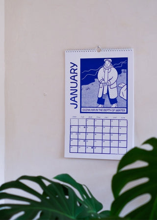 TINY PLEASURES by Elise Esposito Wall Calendar 2025