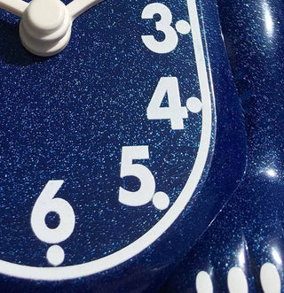 Galaxy Blue Kit Cat Klocka limiterad upplaga