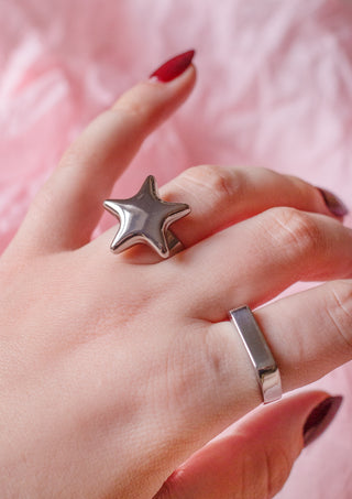 Slim Signet Ring Silver