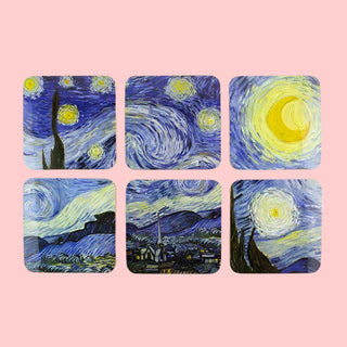 Coasters Van Gogh, Starry Night