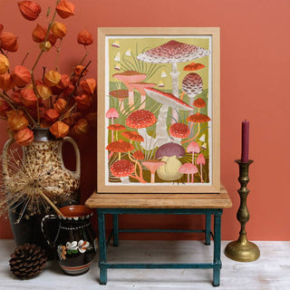 Fungi - A3 Risograph Print