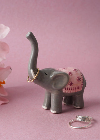 Ellie the Elephant Ring Holder