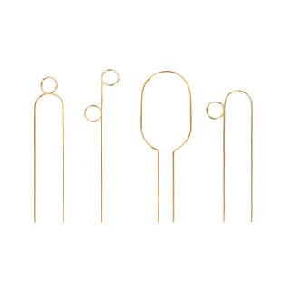 Mini Plant Stake - Bump - Gold