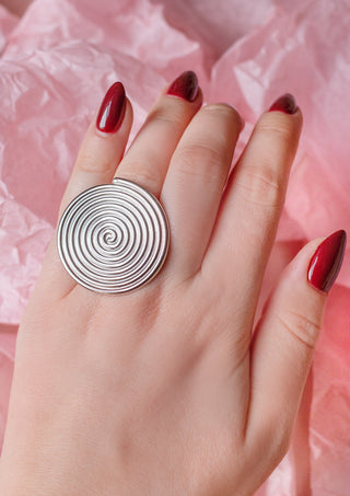 Silver Shield Ring