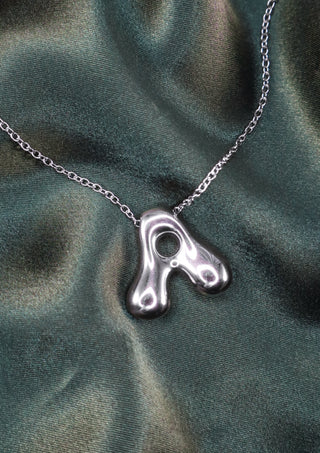 Fluid Letters Necklace