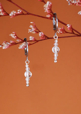 Magical Clear Quartz Earrings