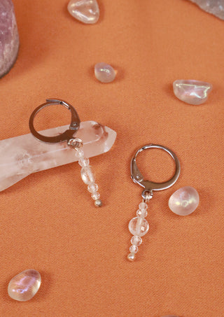 Magical Clear Quartz Earrings