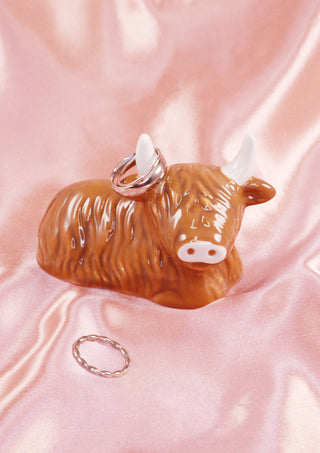 Highland Cow Ring Holder