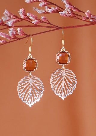 Autumn Vibe Leaf Earrings