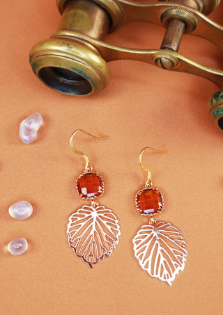 Autumn Vibe Leaf Earrings