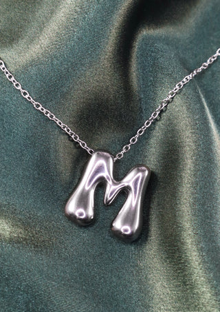 Fluid Letters Necklace