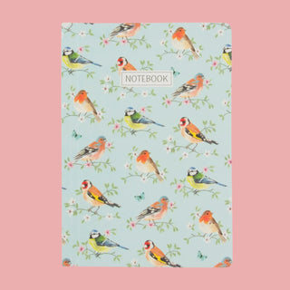 Garden Birds A5 Notebook