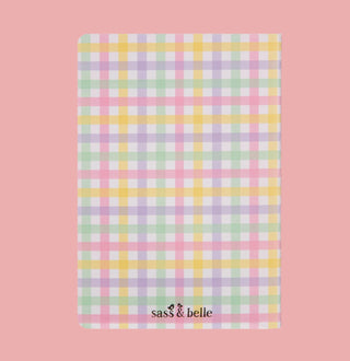 Gingham Check A5 Notebook