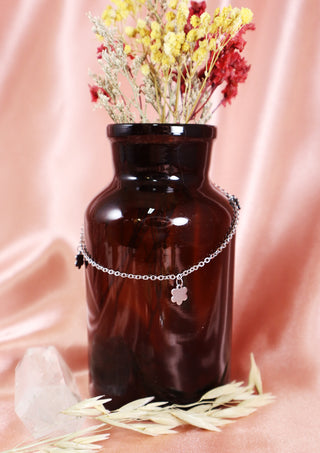 Simple And Sweet Flower Anklet