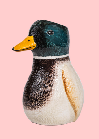Mallard Duck vase