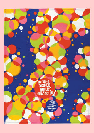 Kökshandduk: Washing Dishes