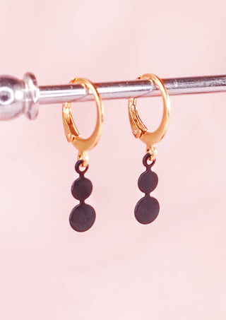 Black Dots mix & match earring