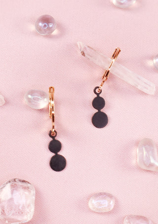 Black Dots mix & match earring