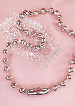 Silver Pärlor Halsband
