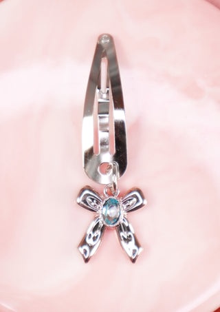 Bow Charm Hair Clip
