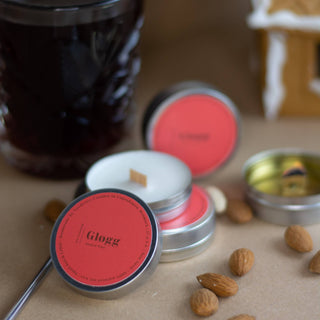 Mini scented soy candles, Mulled Wine