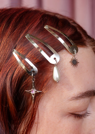 Star Charm Hair Clip
