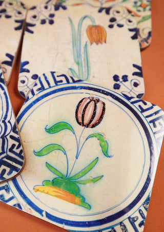 Coasters Tulip Tiles