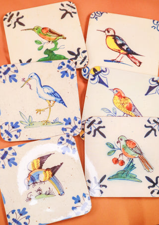 Coasters Bird Tiles