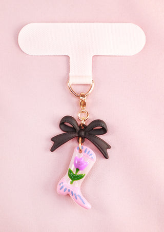Cowboy Gold Phone Charm