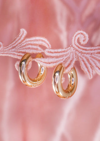 Dainty Luxe Hoops