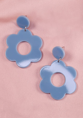 Sky Daisy Earrings