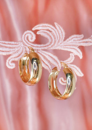 Sleek And Bold Hoops