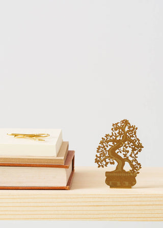 Tiny Tree Bonsai Brass Ornamental