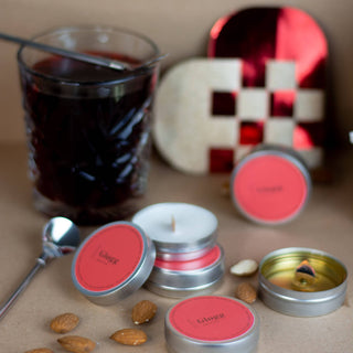 Mini scented soy candles, Mulled Wine
