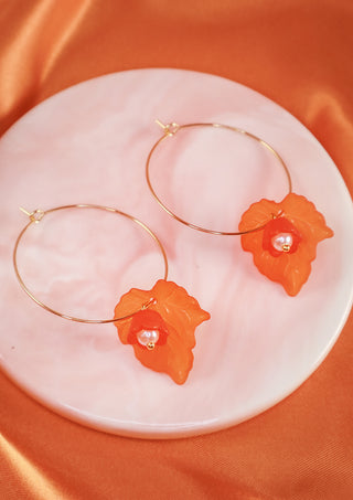 Fall Flower Burnt Orange