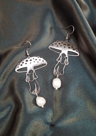 Enchanted Fungi Elegance Earrings