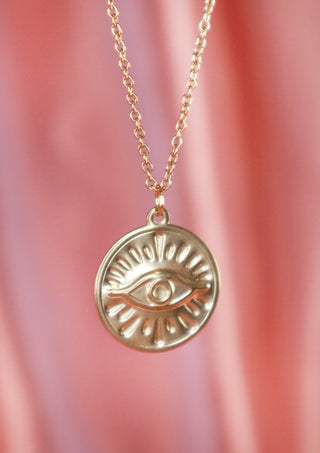 Golden Eye necklace