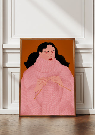 The Knitter by Ida Alvarsson