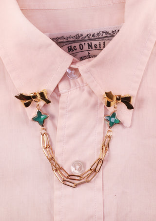 Clover Collar Brooch