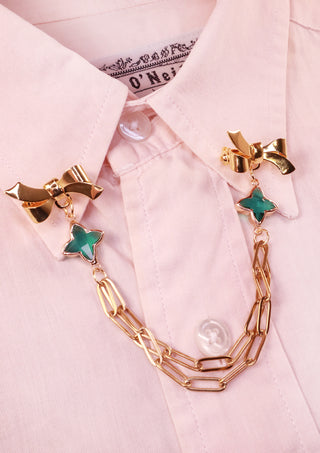 Clover Collar Brooch