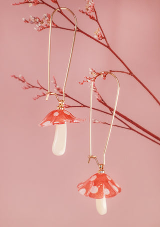 Fly Agaric Long Hoops