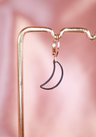 Dark moon mix & match earring