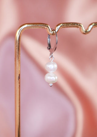 Double Pearl mix & match earring