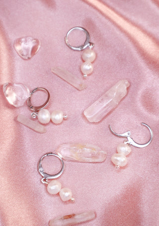 Double Pearl mix & match earring