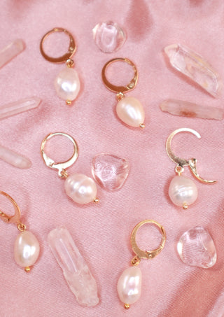 Pearl Gold mix & match earring