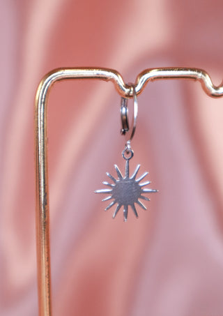Silver Sun mix & match earring