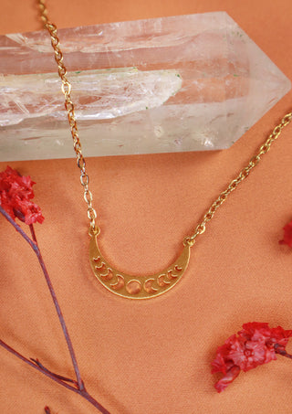 Moon Phase Necklace