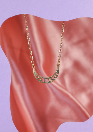 Moon Phase Necklace