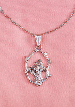 Enchanted Forest Mushroom Necklace